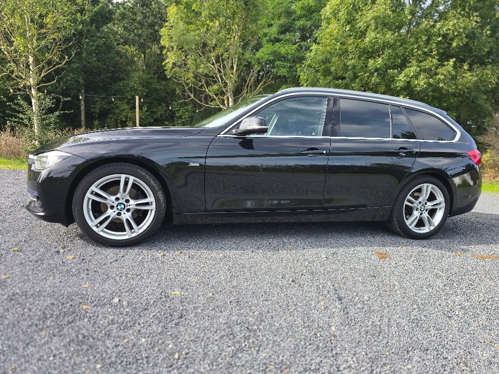 BMW 3-Serie 320d 163pk Efficientdynamics Ed. Aut 2017 Zwart, Automaat, Achterwielaandrijving, 4 cilinders, Diesel