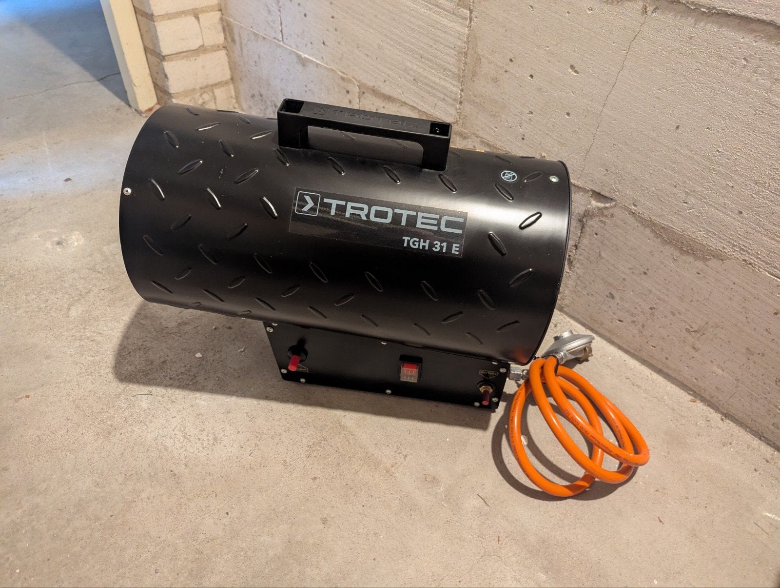 30 kW Warmtekanon Trotec TGH 31 E, Doe-het-zelf en Verbouw, Verwarming en Radiatoren, Ophalen, 30 tot 80 cm, Kachel, Minder dan 60 cm