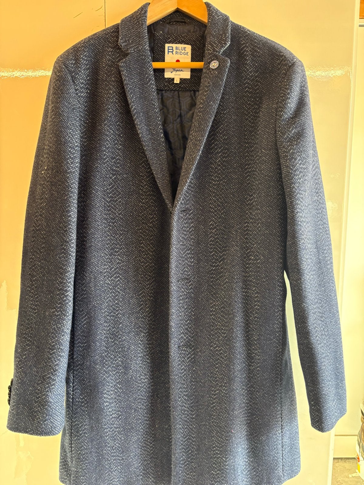 Blue Ridge Heren Winterjas Maat L, Ophalen of Verzenden, Zo goed als nieuw, Maat 52/54 (L), Blauw