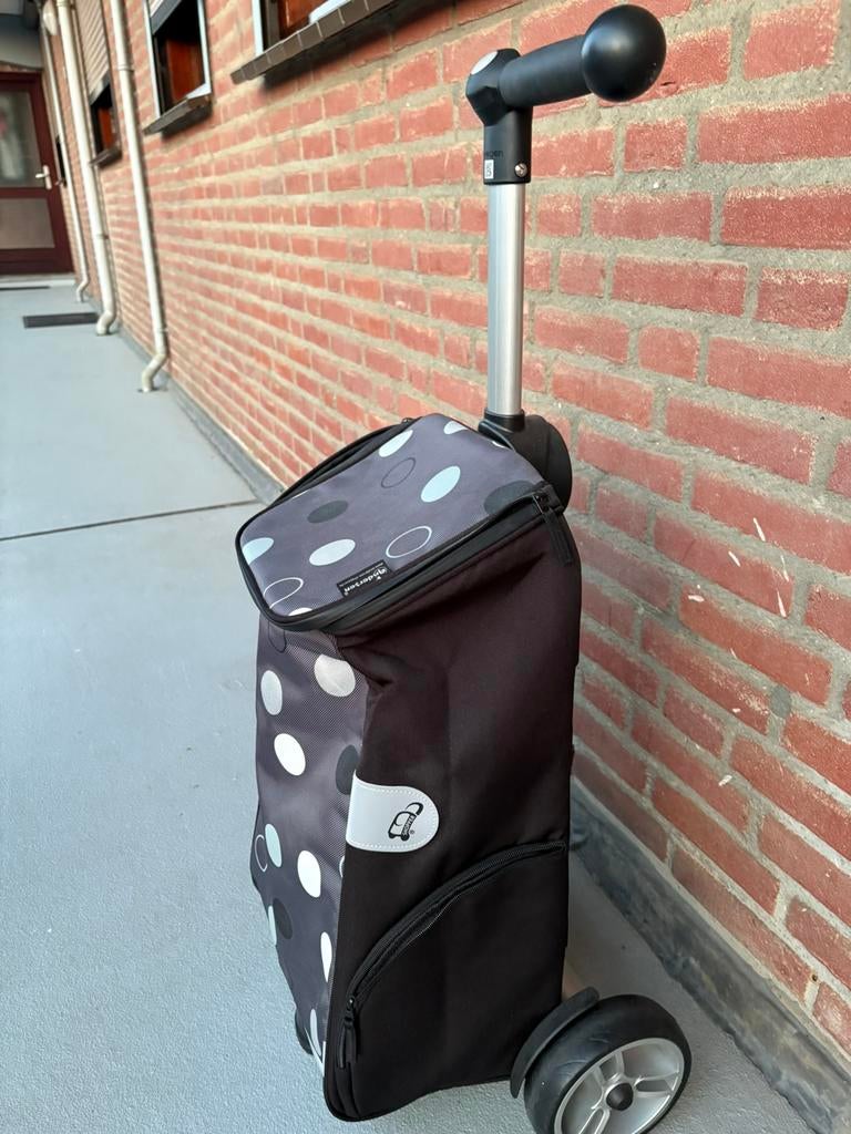 Boodschappen trolley., Sieraden, Tassen en Uiterlijk, Tassen | Reistassen en Weekendtassen, Ophalen, Zwart, 80 cm of meer, Zo goed als nieuw