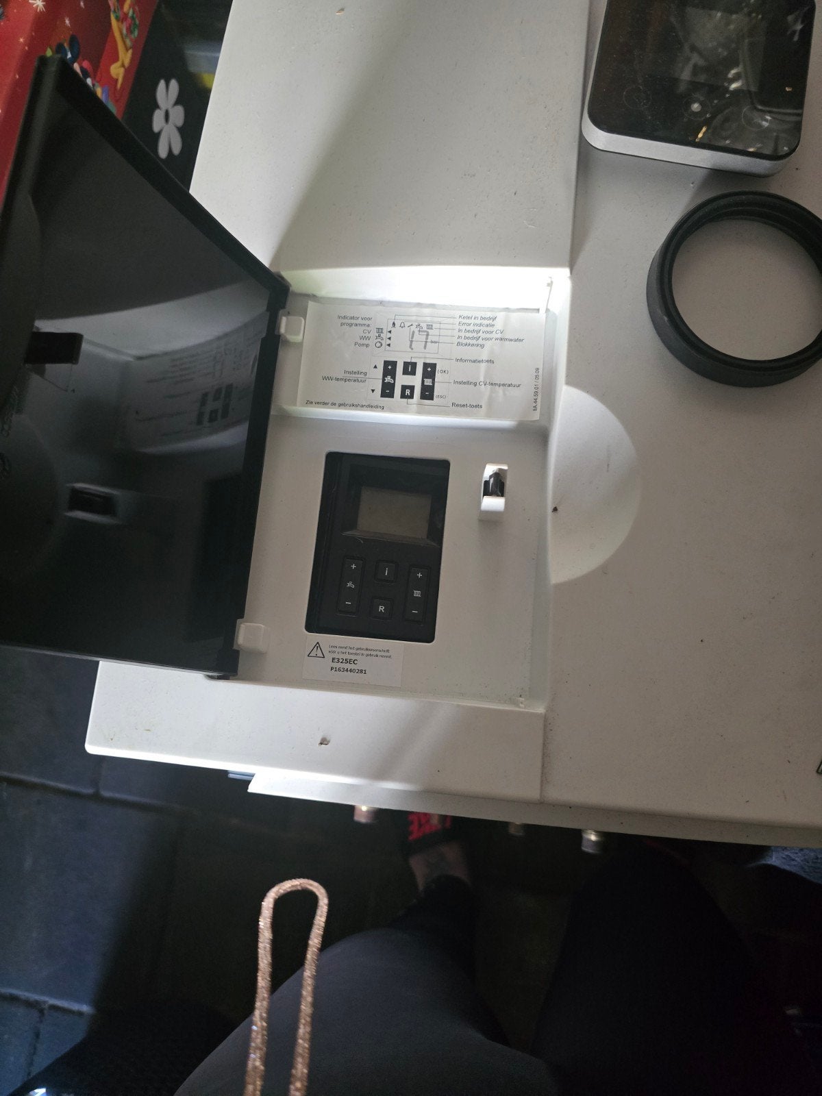 ATAG CV-ketel met thermostaat, Ophalen, Gebruikt, Cv-ketel of Combi-ketel