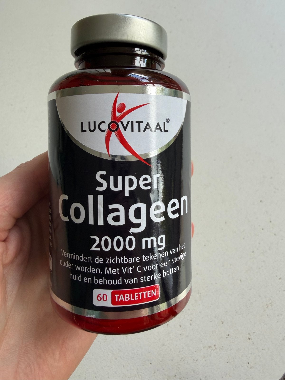 Lucovitaal Super Collageen 2000 mg - 60 tabletten, Ophalen of Verzenden, Nieuw, Poeder of Drank