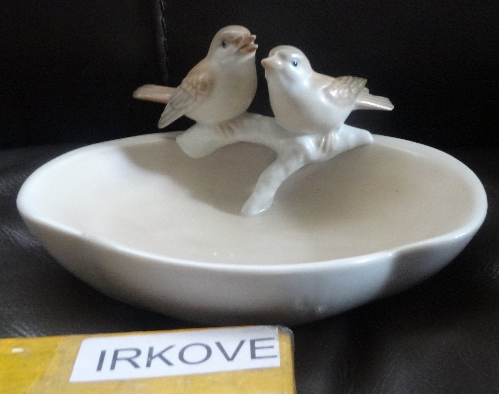 LIEF BAKJE MET VOGELS * Keramiek *, Antiek en Kunst, Verzenden