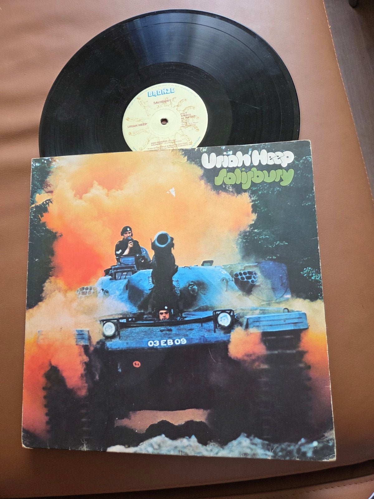 Igs Lp Uriah Heep , Salisbury 1971, Ophalen of Verzenden, Zo goed als nieuw, Overige formaten, Poprock
