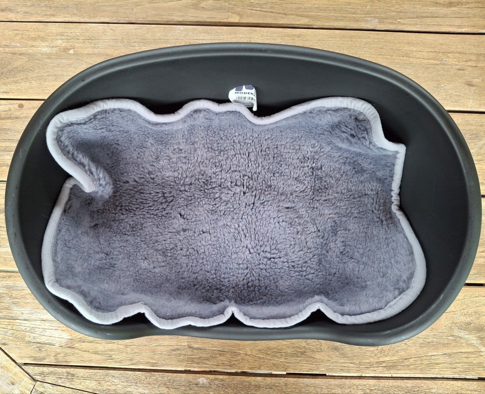 POEZEN HONDEN MAND 50 CM MODERNA MET DEKENTJE, Ophalen of Verzenden