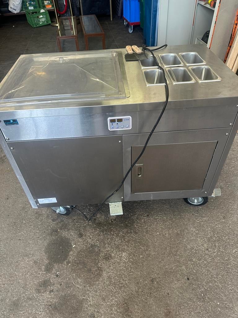 Teppanyaki ijs plaat schepijs,, Ophalen of Verzenden, Koelen en Vriezen