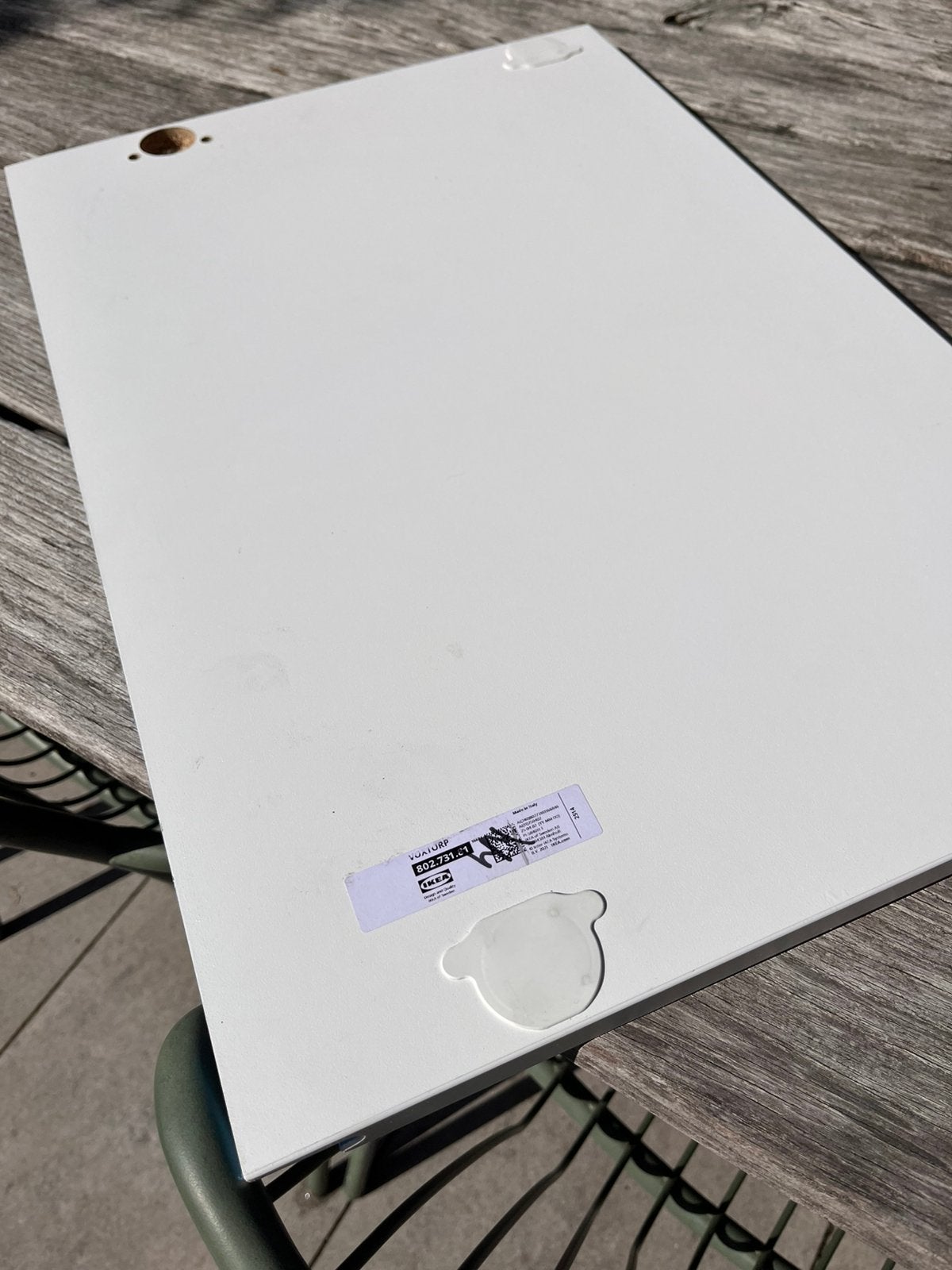 Ikea voxtorp front 60x40, Wit, Nieuw, Minder dan 25 cm, Minder dan 100 cm