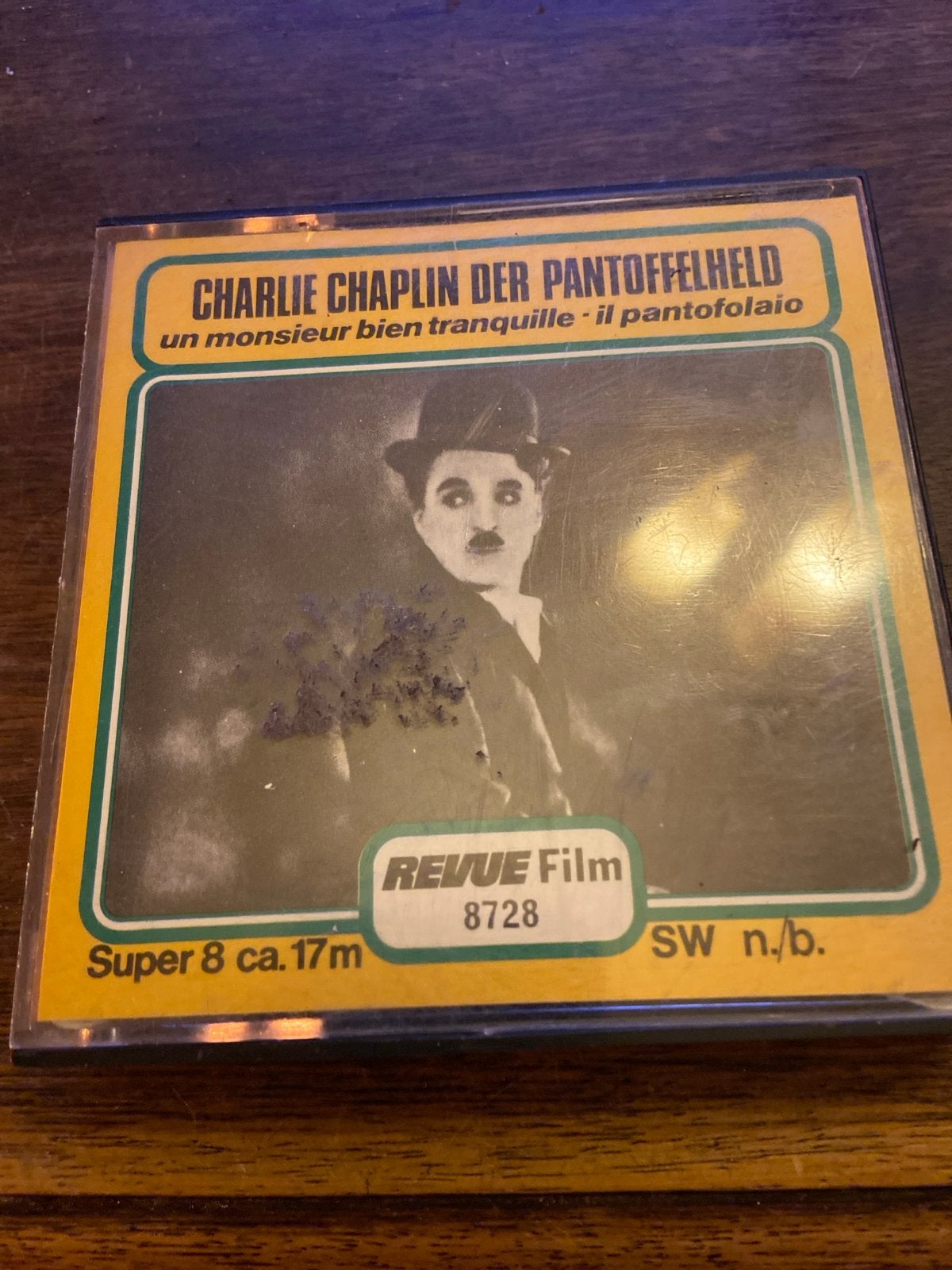 Charlie Chaplin Der Pantoffelheld Super 8 Film, Alle leeftijden, Verzenden, Gebruikt