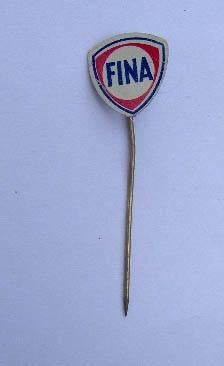 Fina speldje, Verzamelen, Ophalen of Verzenden, Zo goed als nieuw, Merk, Speldje of Pin
