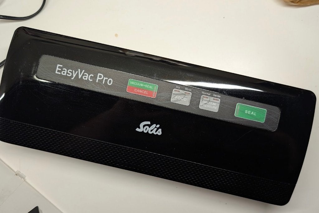 Solis EasyVac Pro Vacumeermachine, Kunststof, Ophalen of Verzenden, Zwart, Overige merken