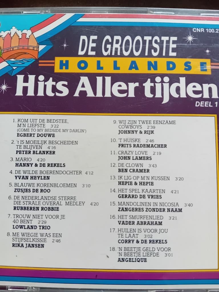 De Grootste Hollandse Hits Aller Tijden Deel 1 & 2, Ophalen of Verzenden, Zo goed als nieuw, Levenslied of Smartlap