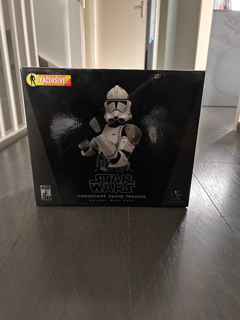 Star Wars Gentle Giant Coruscant Clone Trooper., Ophalen of Verzenden, Nieuw, Actiefiguurtje