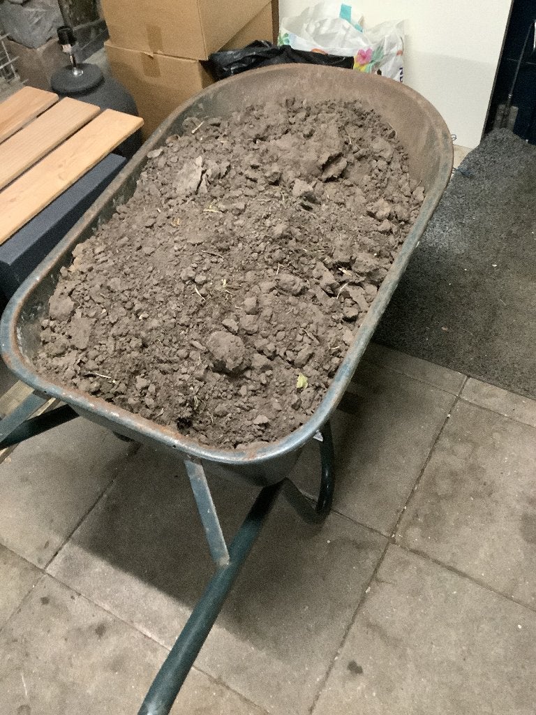 Zwarte tuin aarde, Ophalen, Tuinaarde