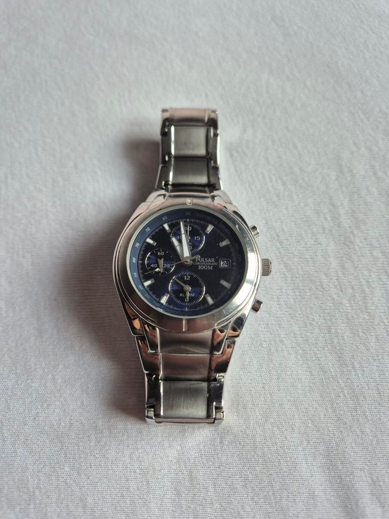 Pulsar horloge, Staal, Gebruikt, Staal, Polshorloge