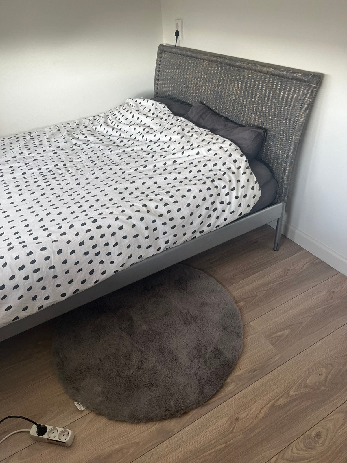 1.40 bed gratis af te halen, Ophalen, Tweepersoons, 140 cm, Zo goed als nieuw