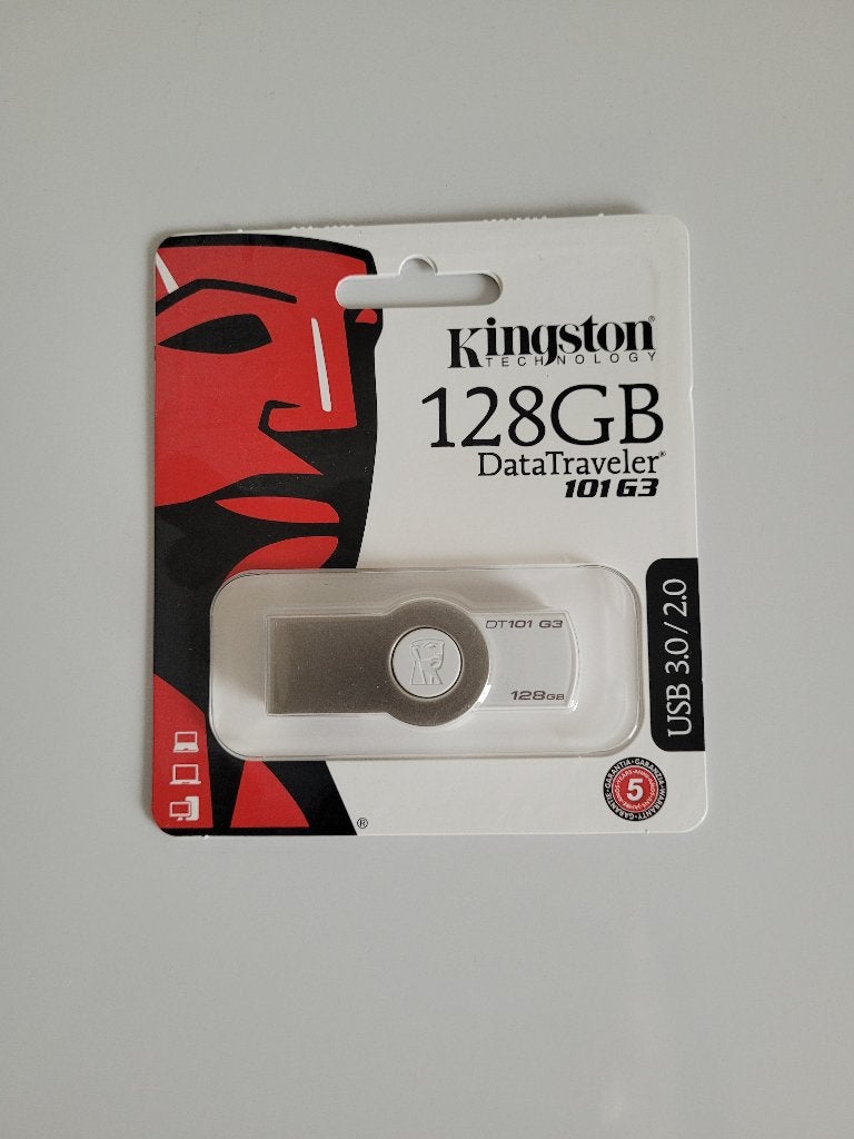 USB Stick, Ophalen of Verzenden, Nieuw, Kingston Technology, 128 GB