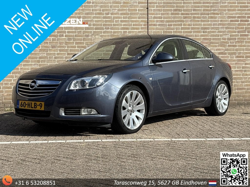 Opel Insignia 2.0 T Executive Automaat | Leder | Climate | C, Auto's, Opel, Bedrijf, Te koop, Insignia, ABS, Airbags, Airconditioning
