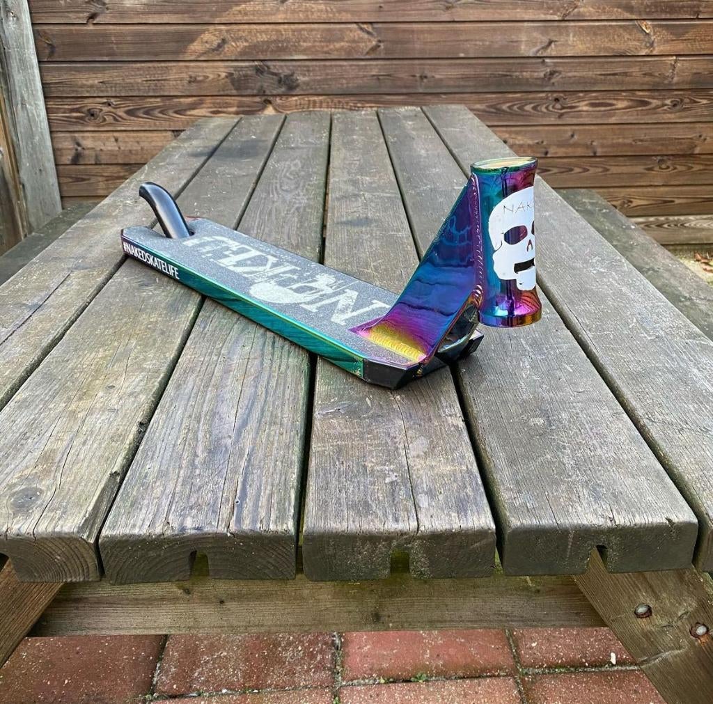Nieuw Professioneel NKD Exhaust V3 stuntstep deck, Ophalen of Verzenden, Zo goed als nieuw
