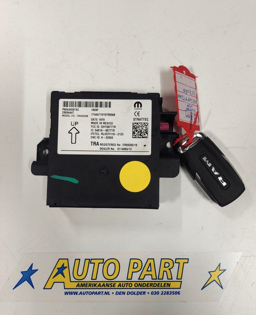 Dodge Ram pickup ab ontvanger 2019-2021, Gebruikt, PO Box 21-8004 | Auburn Hills, MI 48321-8004, Amerikaanse onderdelen, Ophalen of Verzenden