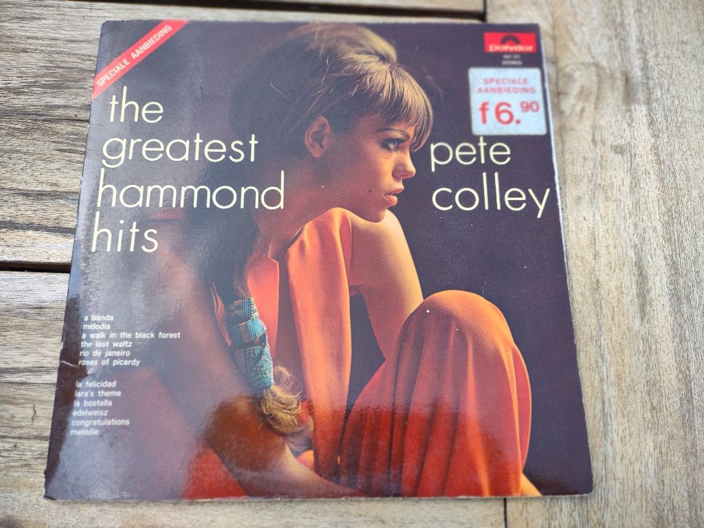 LP - Pete Colley - The greatest Hammond Hits, Ophalen of Verzenden, Zo goed als nieuw, Jazz, LP