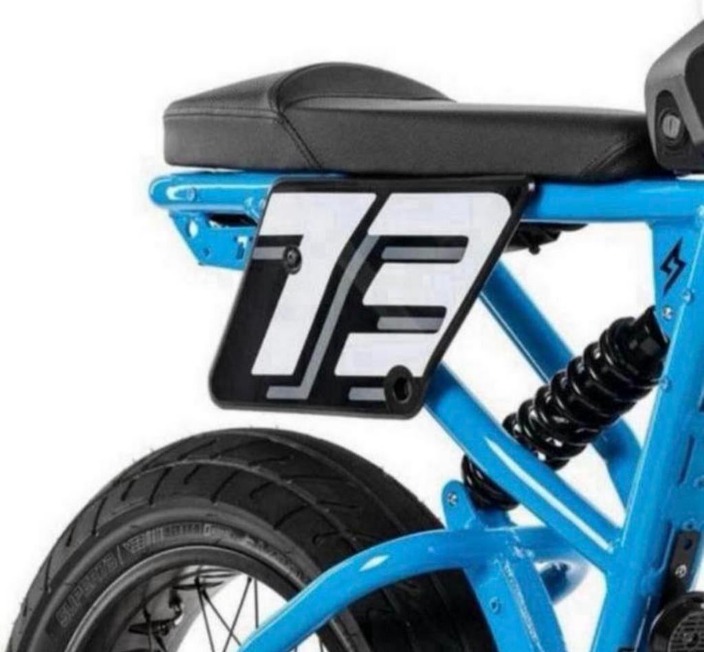 SUPER73 R-SERIES NUMBER PLATES, Ophalen of Verzenden