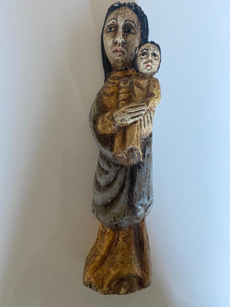 Beeld Maria met Kind - Religieuze Kunst, Antiek en Kunst, Ophalen of Verzenden