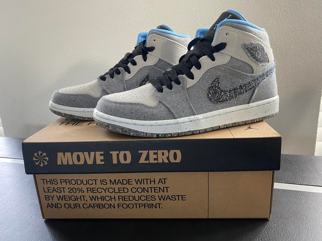 Nike air jordan 1 mid maat 40, Blauw, Nieuw, Ophalen of Verzenden, Sneakers of Gympen