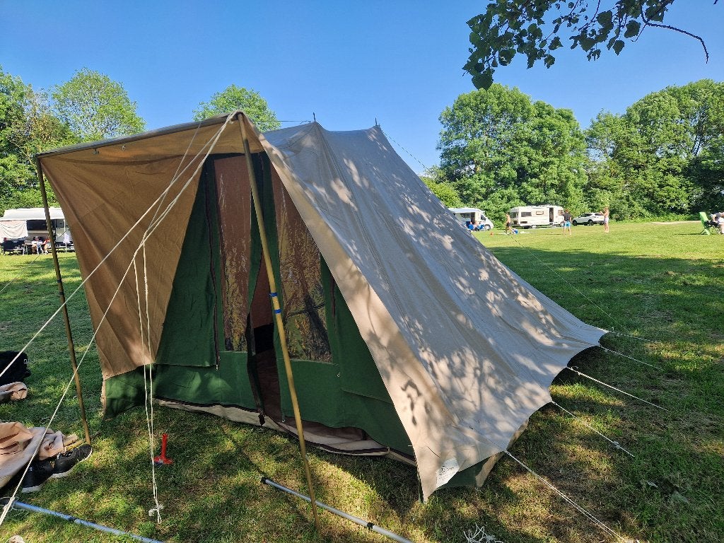 Nog in prima staat Esvo tent met extra's, Ophalen, Gebruikt, Tot en met 3