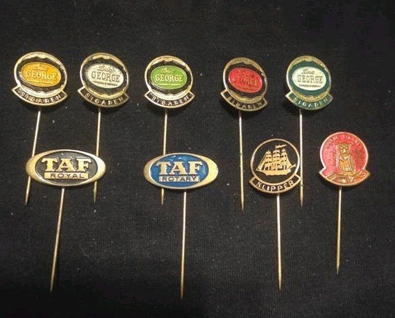 Vintage Reclame Speldjes - Sigaren en Tabak  Collectie, Ophalen of Verzenden, Gebruikt, Merk, Speldje of Pin