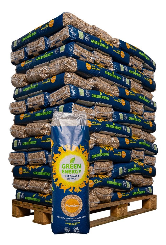 Houtpellets Naaldhout | Pellets | Naaldhoutpellets 975kg, Huis en Inrichting, Kachels, Ophalen, Overige brandstoffen, Nieuw, Pelletkachel
