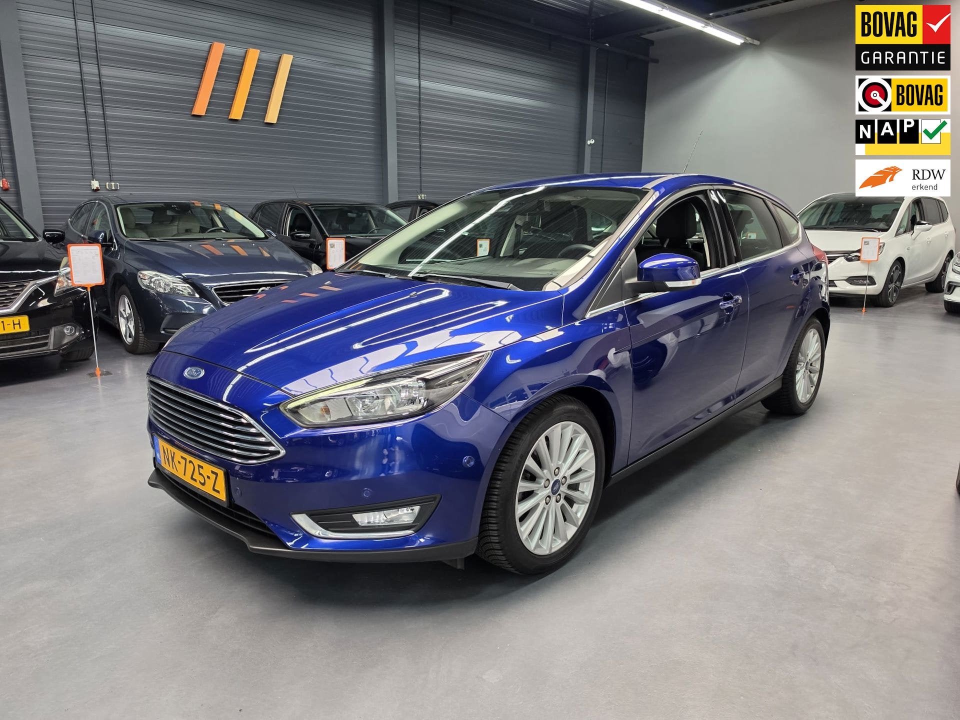 Ford Focus 1.5 Titanium CAMERA AUTOPARK CARPLAY NAP NL AUTO, Auto's, 4 cilinders, 150 pk, Origineel Nederlands, Bedrijf