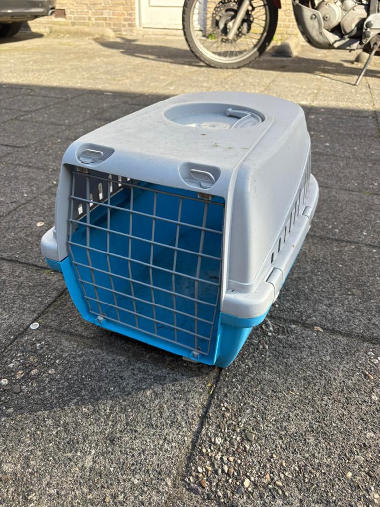 Katten box transport, Ophalen of Verzenden, Zo goed als nieuw