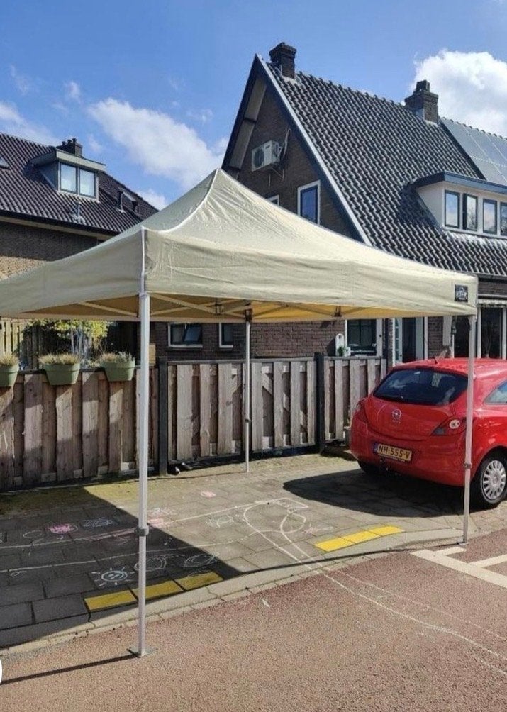 Easy up Partytent 3x3 te HUUR/RENT in Amsterdam west, Ophalen, Gebruikt, Opvouwbaar, Partytent