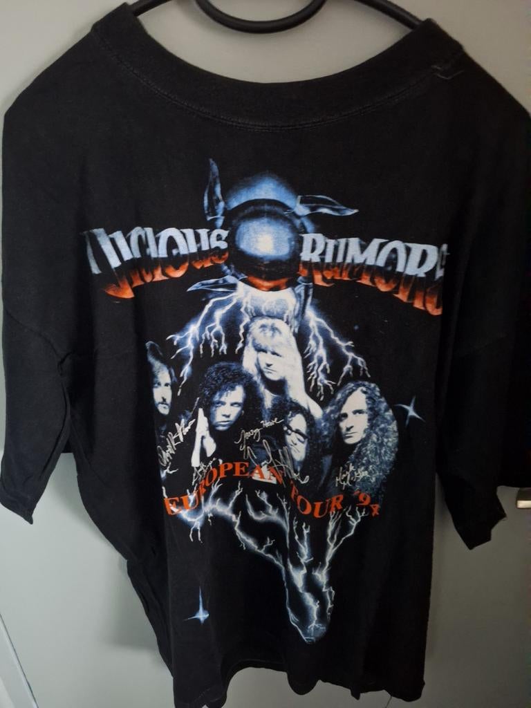Vicious Rumors Europe Tour '94 T-shirt, Kleding | Heren, T-shirts, Zwart, Verzenden