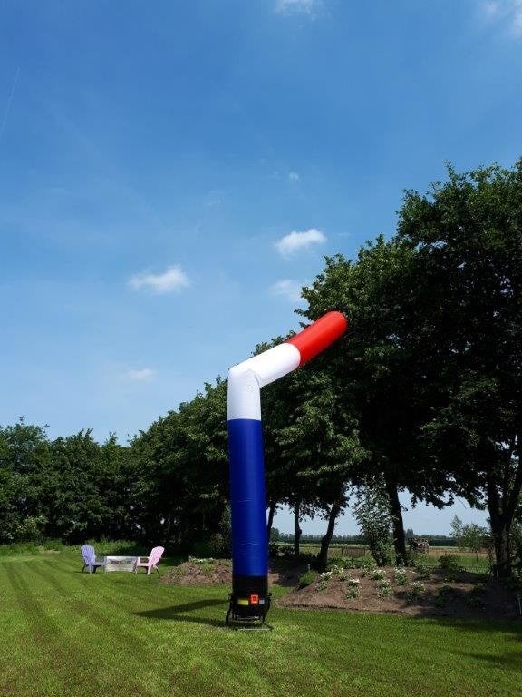Skytubes Nederlandse vlag 6 meter Skytubes Shop, Ophalen of Verzenden, Nieuw, Feestartikel, Oranje of Koningsdag