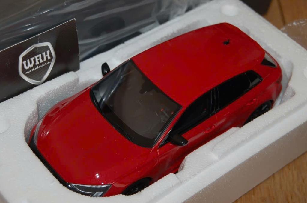 1:18 AUDI RS3 SPORTBACK 2021 red GT spirit GT378 in box WRH, Hobby en Vrije tijd, Modelauto's | 1:18, Verzenden, Zo goed als nieuw
