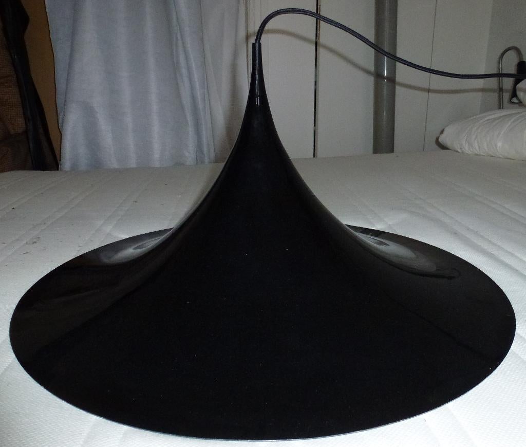Hanglamp, type Heksenhoed, Huis en Inrichting, Lampen | Hanglampen, Ophalen, Gebruikt, Vintage, Metaal