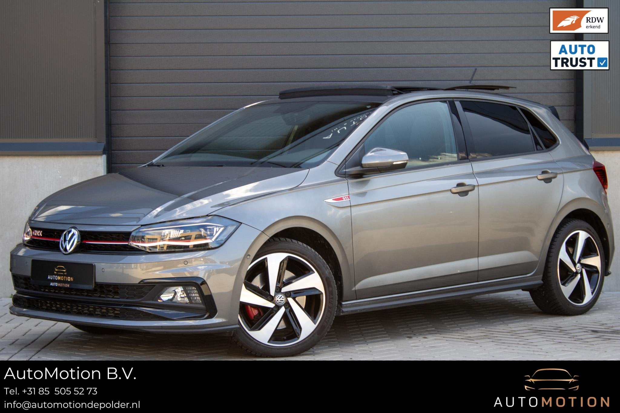 Volkswagen Polo 2.0 TSI GTI PANO Virtuele Cockpit Stoelverwa, Auto's, Stof, Gebruikt, Euro 6, 4 cilinders