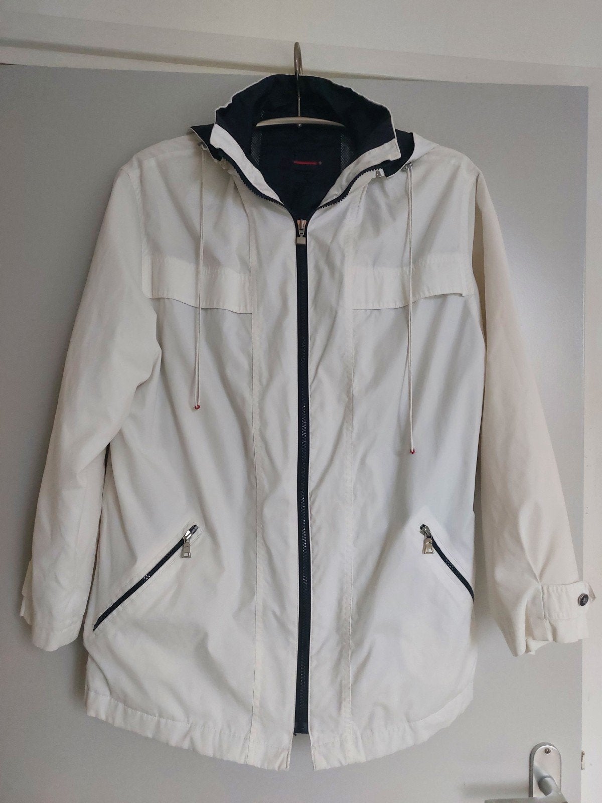 Witte zomerjas 44, Ophalen, Zo goed als nieuw, Maat 42/44 (L), Wit