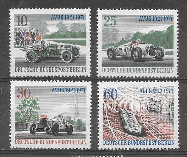 Duitsland - Berlijn 1971  Auto Race, Verzenden, BRD, Postfris