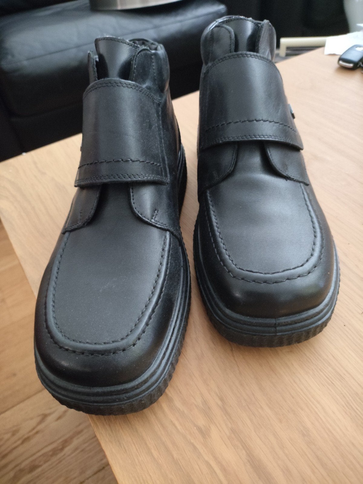 Rieker Zwarte Winterschoenen Maat 43, Kleding | Heren, Schoenen, Ophalen of Verzenden, Gedragen, Zwart
