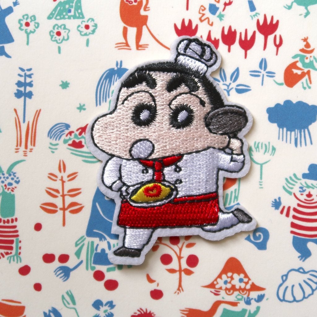 Crayon Shin Chan opstrijkplaatje patch badge embleem appliqu, Verzenden, Nieuw, Overige applicaties