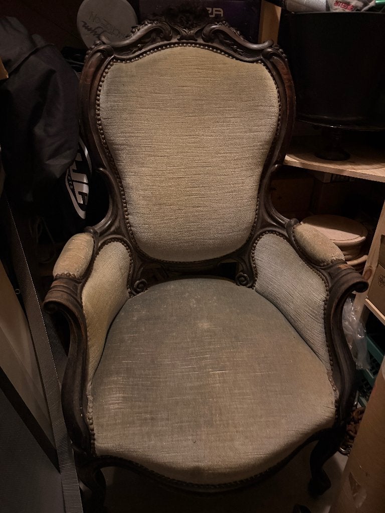 Antieke Fauteuil - Barok stijl, Antiek en Kunst, Antiek | Meubels | Stoelen en Banken, Ophalen