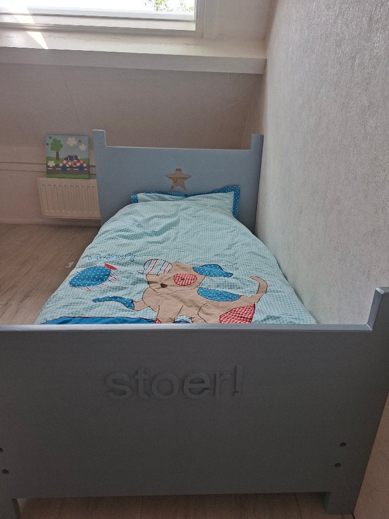 Peuterbed, Ophalen, Gebruikt, 70 tot 85 cm, 140 tot 160 cm