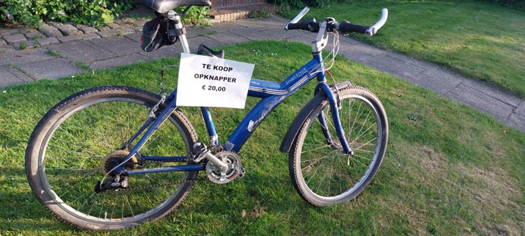 Mountainbike opknapper, Ophalen, Gebruikt, Staal, 24 inch of meer