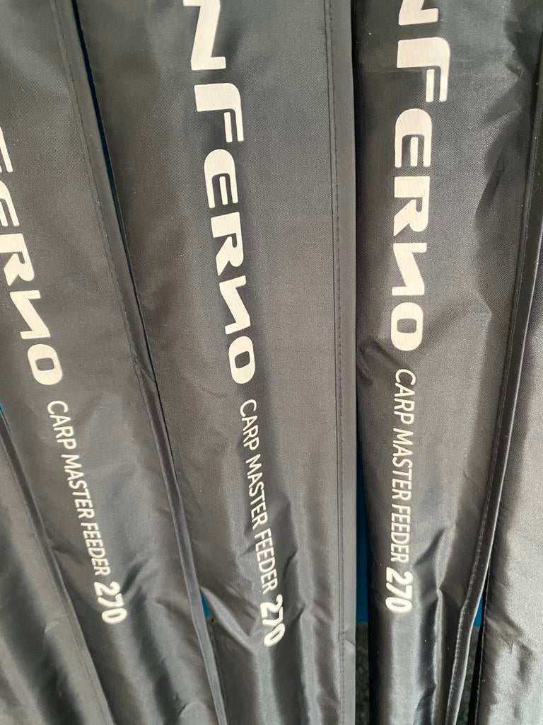 NIEUW Arca Inferno Carp Master Feeder 2,7m 0-30gr + top, D, Werphengel, Nieuw, Ophalen of Verzenden