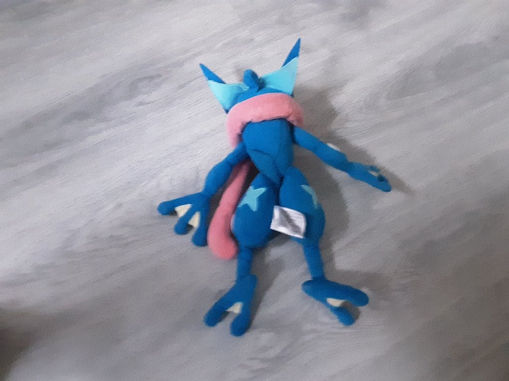 Greninja pokemon knuffel, Ophalen, Kikker, Blauw, Nieuw