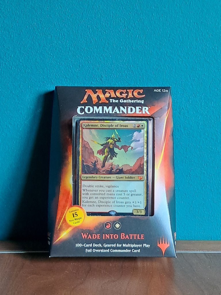 Wade into Battle, Ongeopende Commander Deck, Hobby en Vrije tijd, Verzenden, Nieuw, Speeldeck
