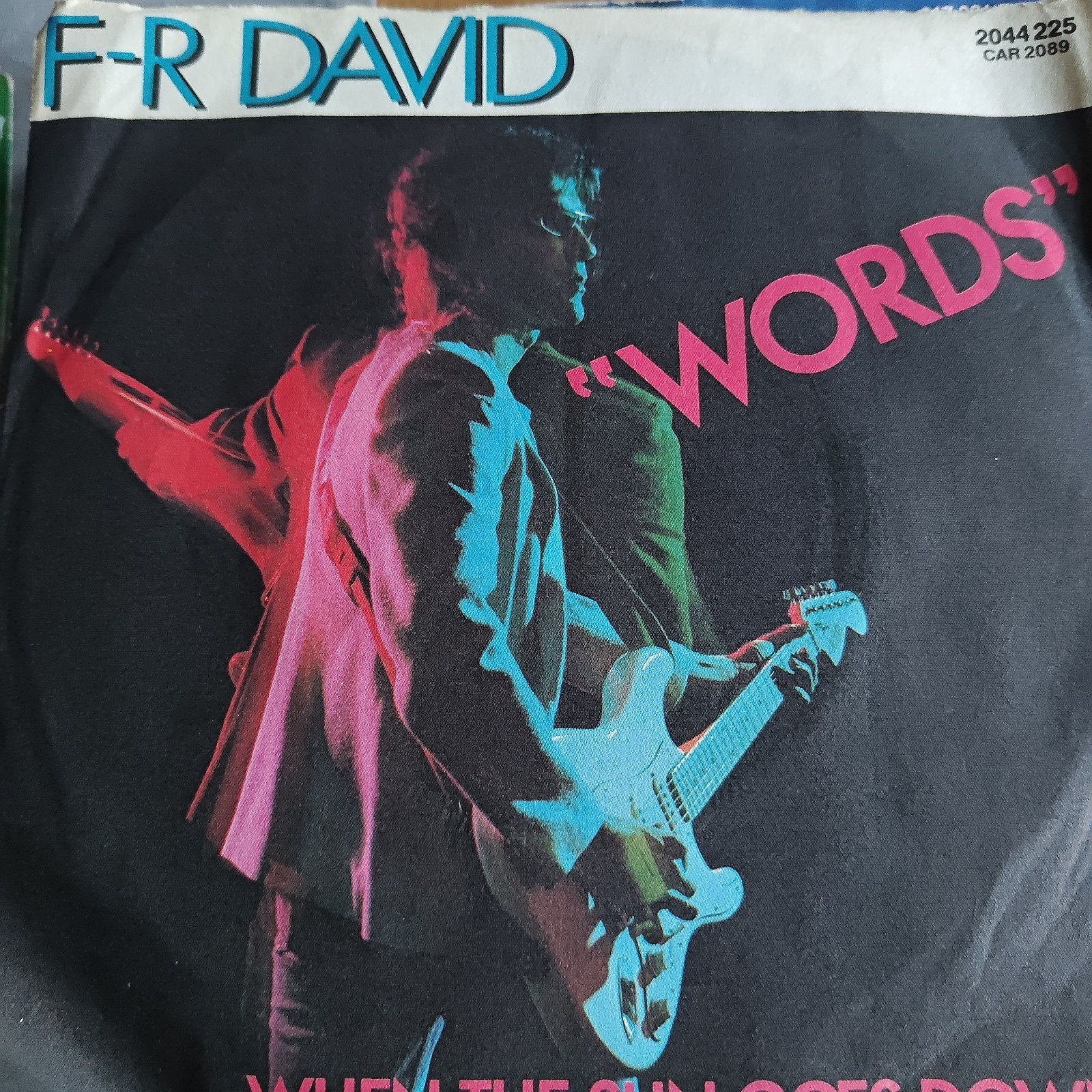 F.R. David - Words (Vinyl Single), Cd's en Dvd's, Ophalen of Verzenden, Gebruikt