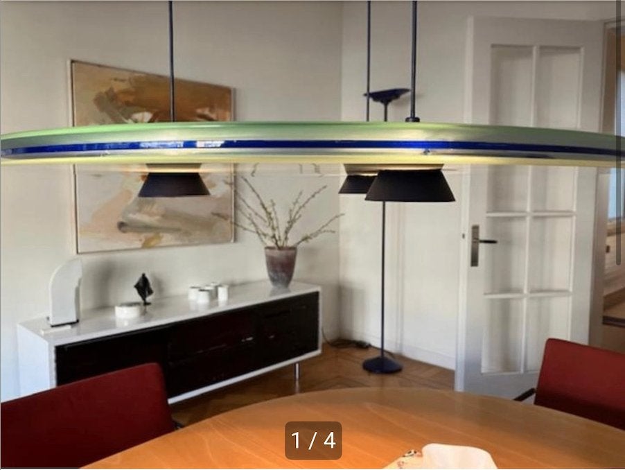 Aurora Arteluce plafondlamp, Ophalen, Zo goed als nieuw, Glas
